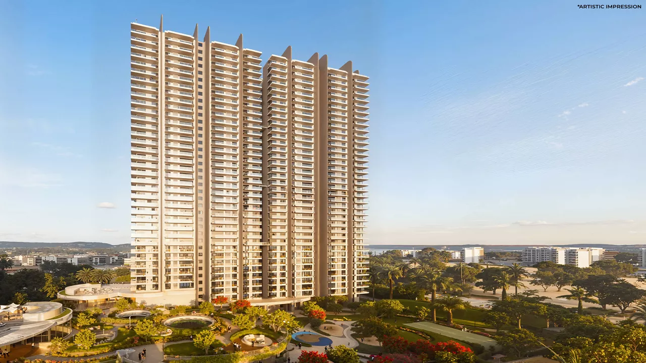Conscient Hines Sector 63A Gurgaon Tower Elevation